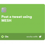 普通のつぶやき と IoT のつぶやき の違いについて ( Post a tweet using MESH )