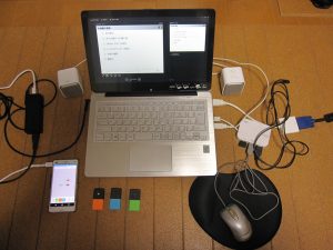 MESHを題材にしたプレゼン用の小道具